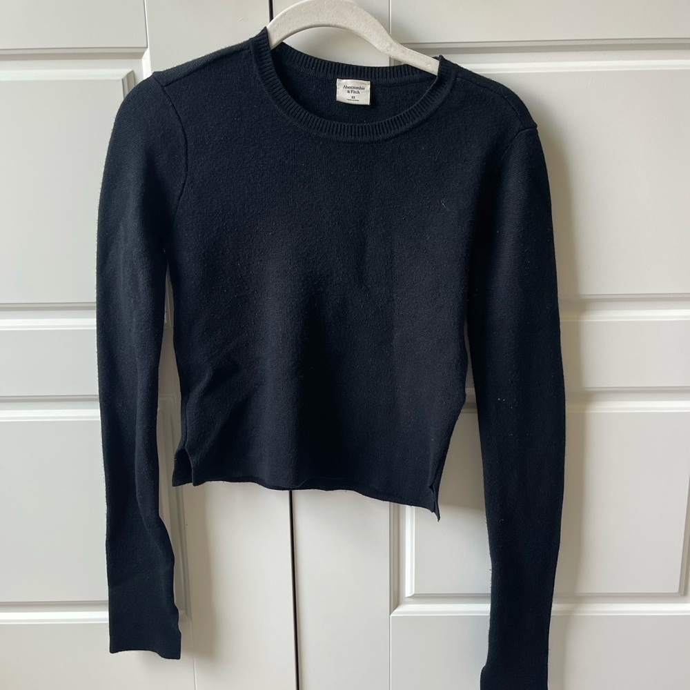 Abercrombie & Fitch Black Women's Sweater Top